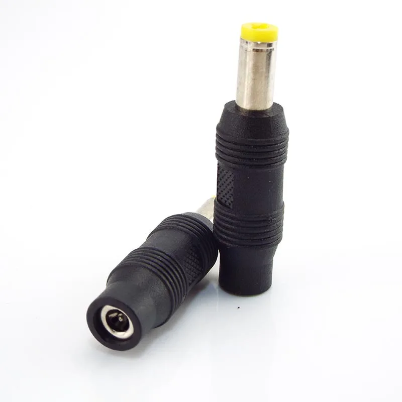 Adapter Jack Plug 3,5*1,35 mm Female naar 5,5*2,1mm Male Connectors DC Power Adapter PC tablet Oplader E4
