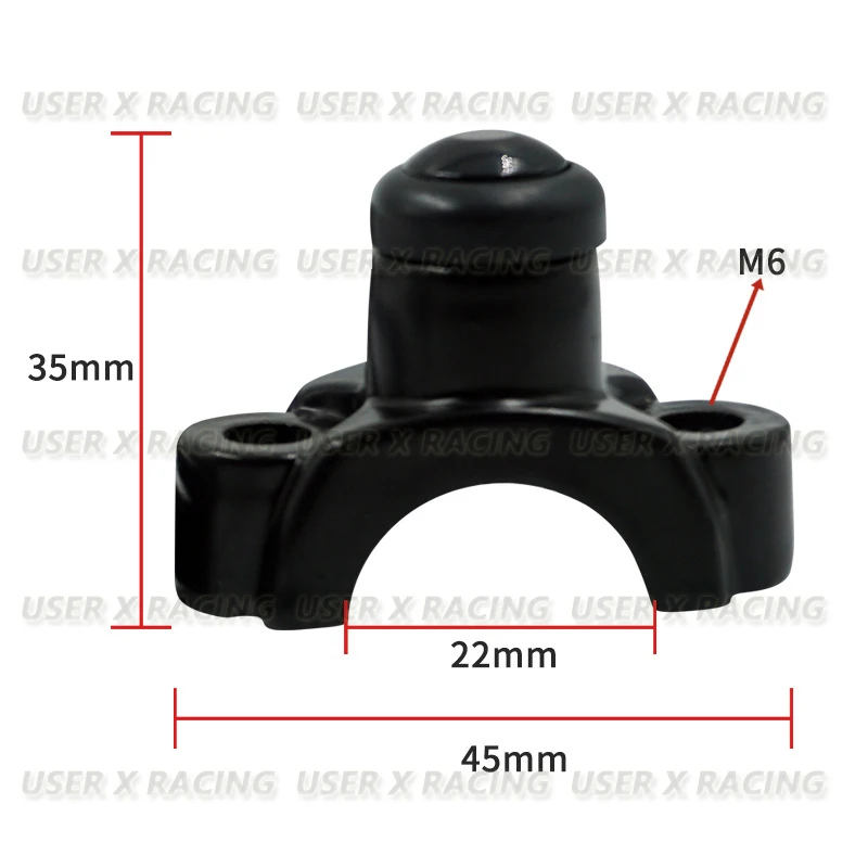 USERX Universal Motorcycle Modified parts switch with self locking applicable light switch direct deal Real materials