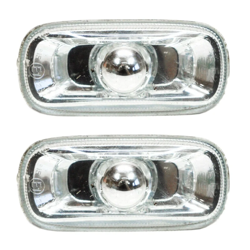 Fender Side Marker Light Housing Cap Clear Lens for Audi A4 B6 B7 A6