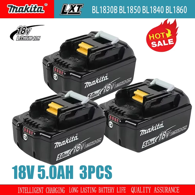 

8V 9.0Ah 100% original Makita power tool battery1,replaced with Makita BL1860 BL1850B BL1850 BL1840 BL1830 rechargeh power tool