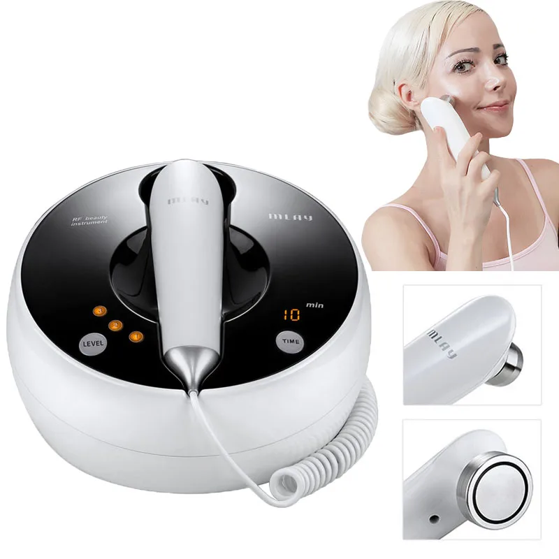 Radio Frequency Facial Massage Body Slimming Machine Professional Home RF Face Lifting Skin Firming Anti Aging Wrinkle Device