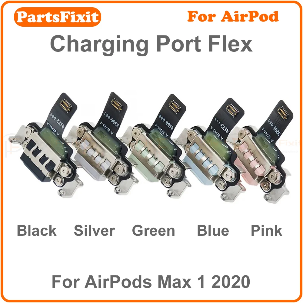 Kabel portu ładowania do słuchawek AirPods Max 1 2020 Max 2 2024 Port ładowania Elastyczny kabel Port dokowania Złącze ładowania Części naprawcze — zdjęcie produktu 2