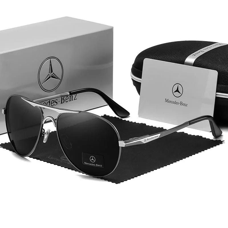 Occhiali da sole polarizzati popolari di fascia alta per auto Occhiali antiriflesso Mercedes Benz Classe ABCESSE GLA GLB GLC GLK GLS SLK ML SL GL Vito
