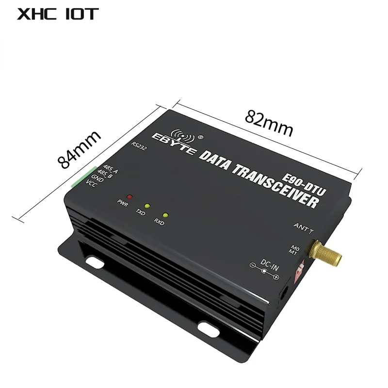 SX1268 433MHz Lora Transceiver Ad Hoc Network RS232 RS485 22dBm 5km Long Range PLC RSSI SMA-K LBT E90-DTU-400SL22 XHCIOT