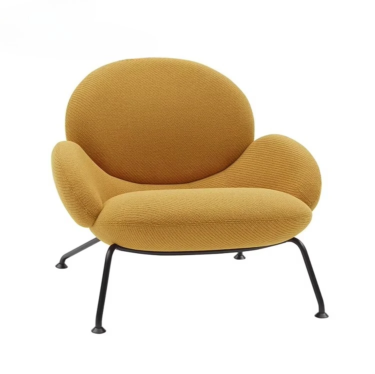 Modern Leisure Chair Furniture Living Room Hotel Accent Armchair Hot Sale Single Sofa Chair Multiple Colors Available