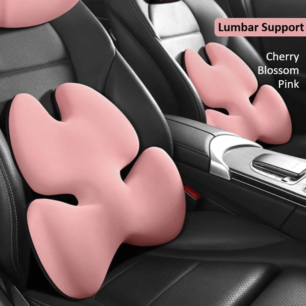 

Подушка для поясницы в автомобиль, съемная, дышащая, в форме цветка, с эффектом памяти, универсальная для всех сезонов, для авто, офиса, дома