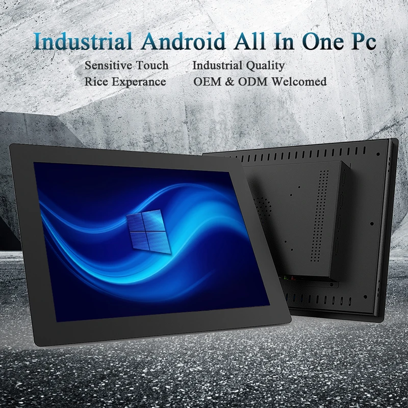 12.1 Inch Industrial Computer Tablet AIO All-in-One-PC Panel with Resistive Touch Screen Built-in Wifi COM Interface Win10 Pro