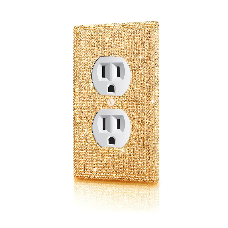 

American Standard switch socket panel switch diamond panel American one position Rhinestone switch cover is available from stock