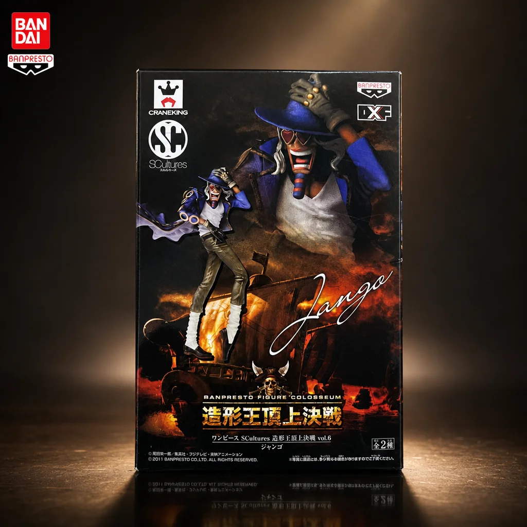 В наличии: Оригинальная фигурка BANDAI BANPRESTO ONE PIECE Jango SCultures BFC, новая, в коробке, коллекционная модель, игрушка.