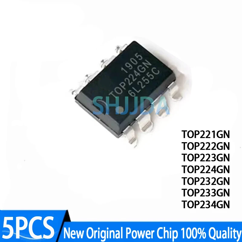 (5 Stück) Neuer TOP221GN TOP222GN TOP223GN TOP224GN TOP232GN TOP233GN TOP234GN SOP-7 Power Chip Original