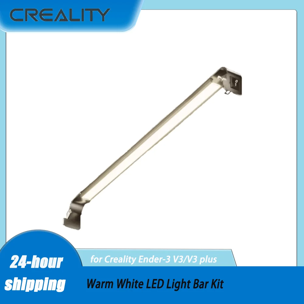 Warm White LED Light Bar Kit for Creality Ender-3 V3/V3 plus 3D Printer Accessories Easy Install Warmth to Your Workspace