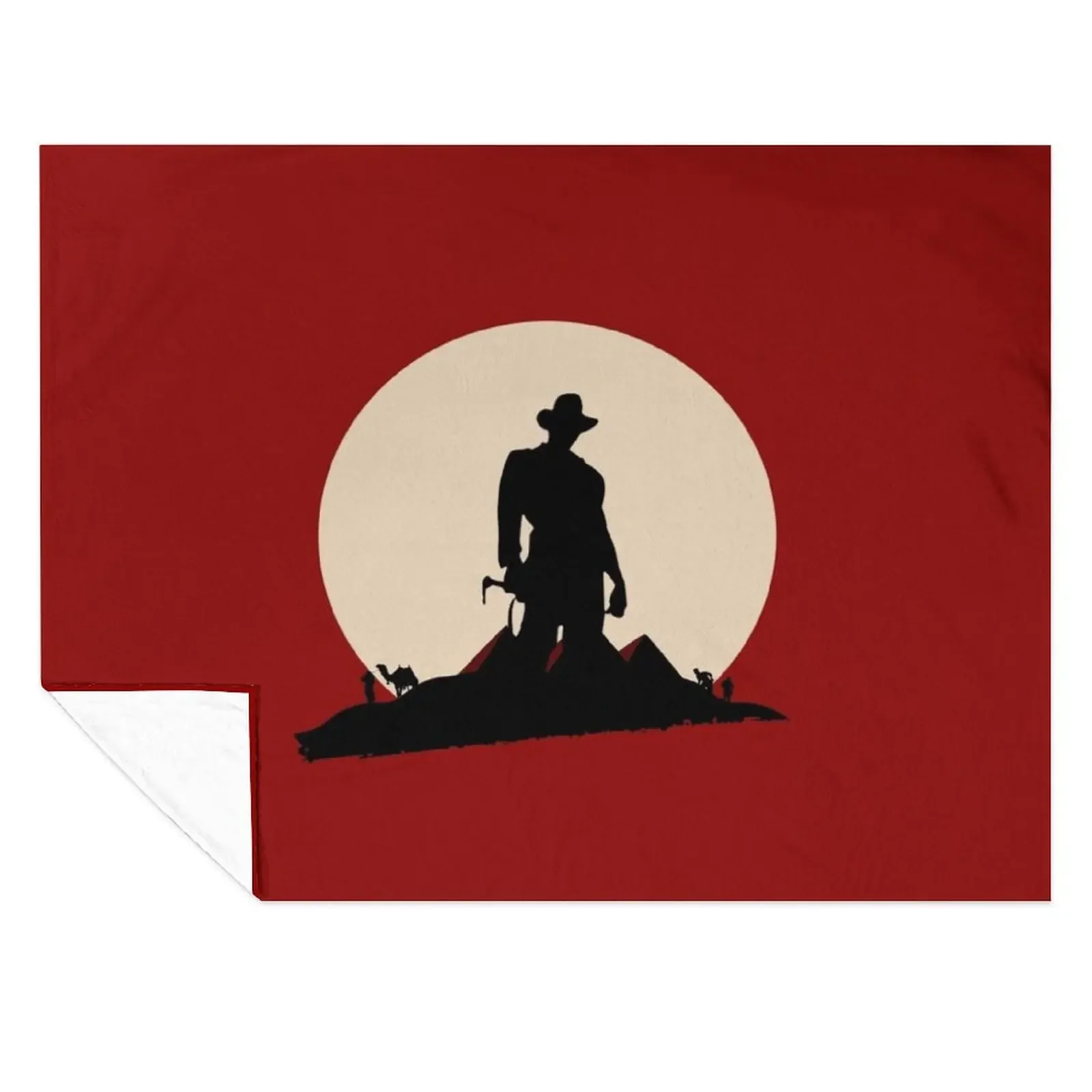 

Sunset by the Desert - Indy - Funny Throw Blanket For Sofa Thin for winter Hairy Thin Blankets