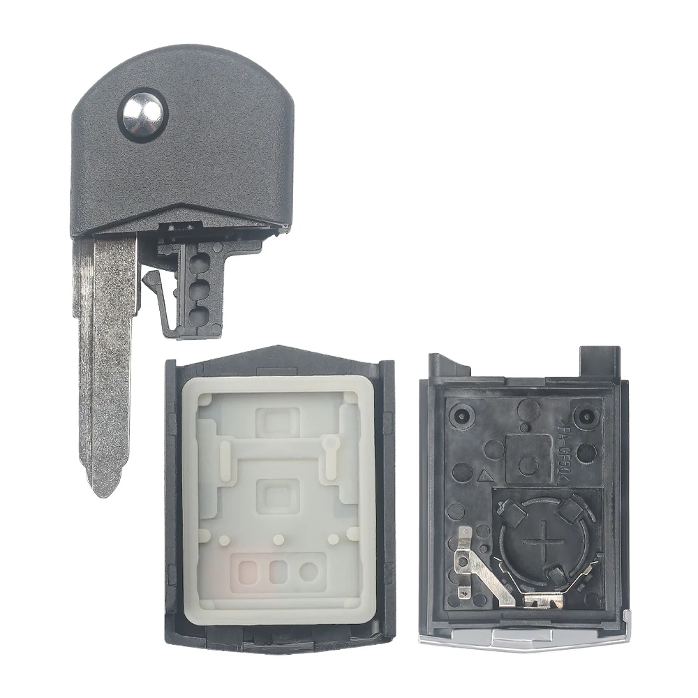 Leo For Mazda 2 3 5 6 8 CX-7 CX-9 MX-5 BGBX1T478SKE125-01 SKE126-01 CC43-67-5RYC Fob Flip Remote Car Key 315/433Mhz 4D63 Chip
