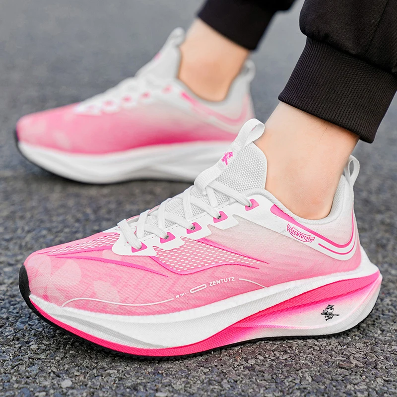 

Marathon Big Size Sneakers Men Ultra Light Mesh Breathable Comfortable Trendy Casual Tennis Running Shoes