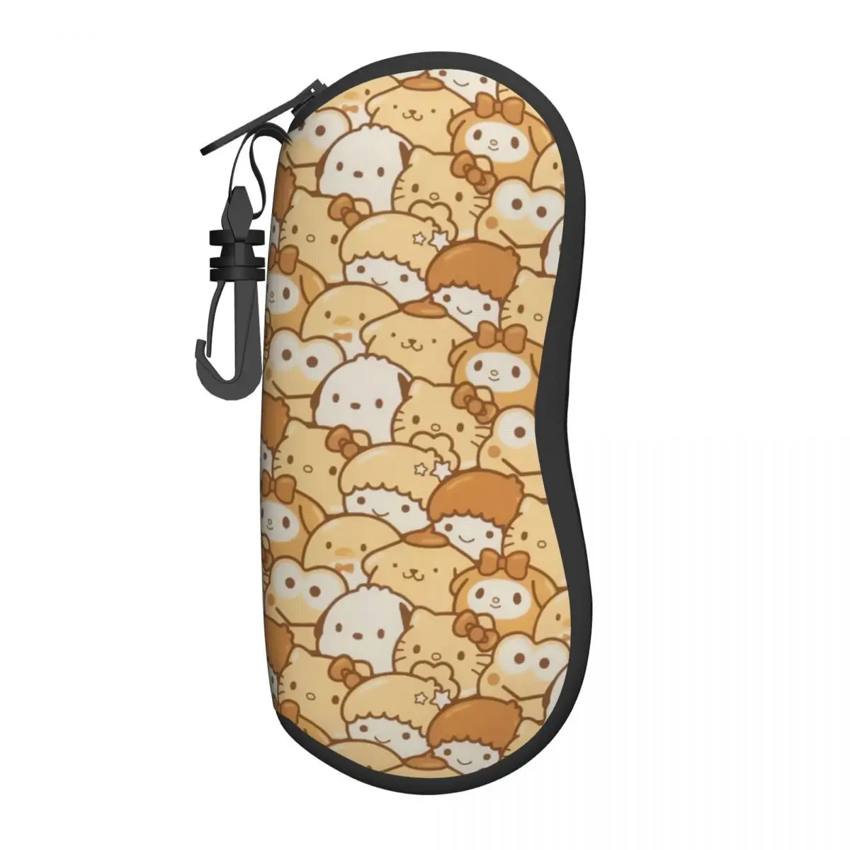 Pom Pom Purin Collage Glasses Case Men Women Portable Cartoon Glasses Box Office Eyeglasses Box