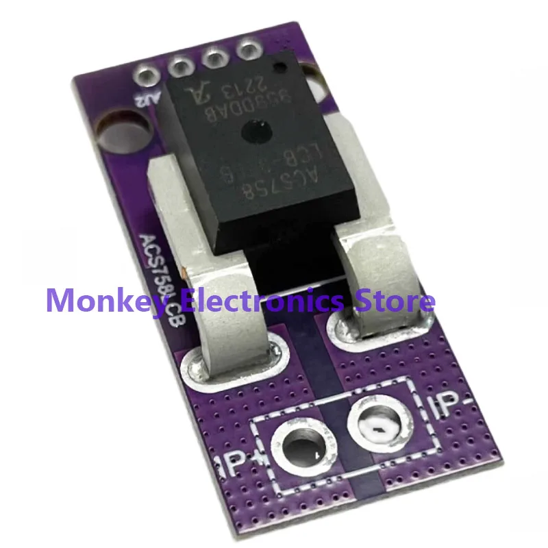 ACS758LCB-050B/100b-pff-t Lineaire Stroom Sensor Hal Huidige Module Acs758
