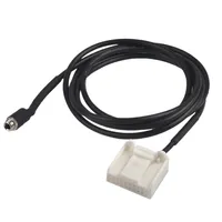 For Toyota Camry Corolla Reiz RAV4 Highlander Car accessories 3.5mm 20pin Car AUX Audio Music AUX Cable Input Adapter