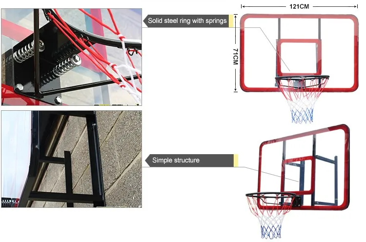 Рисунок 4 - Регулируемая настенная баскетбольная