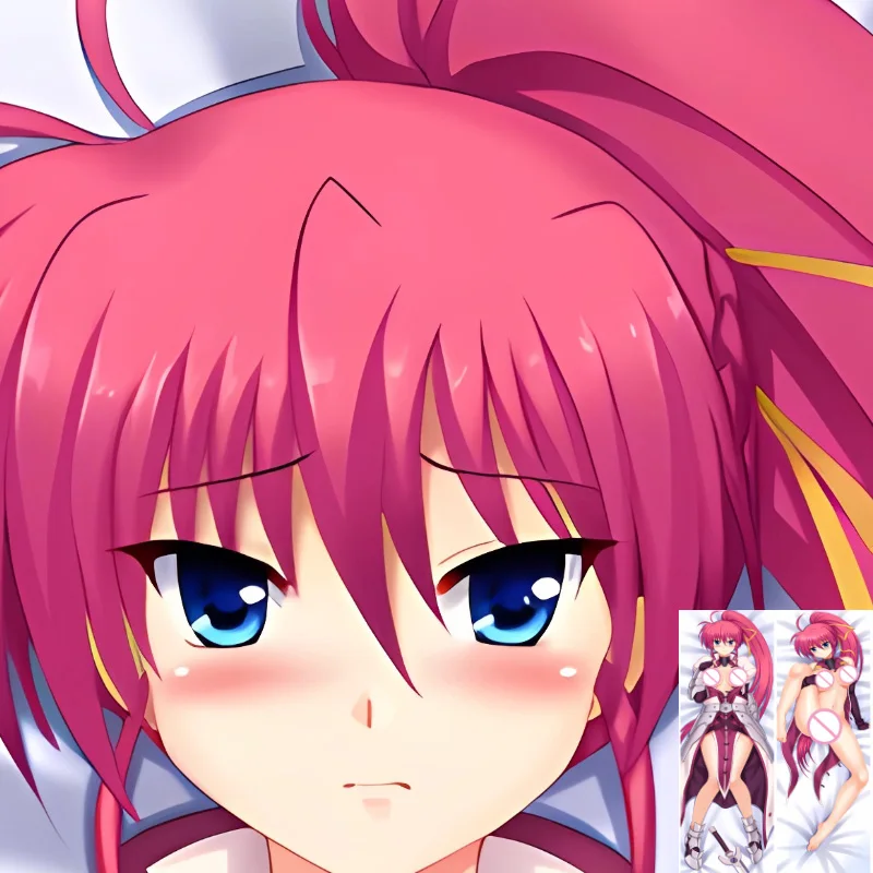

DIY Personalized Anime Signum Dakimakura Pillowcase Cosplay Hugging Body Bedding Pillow Cover Case Double-sided Print