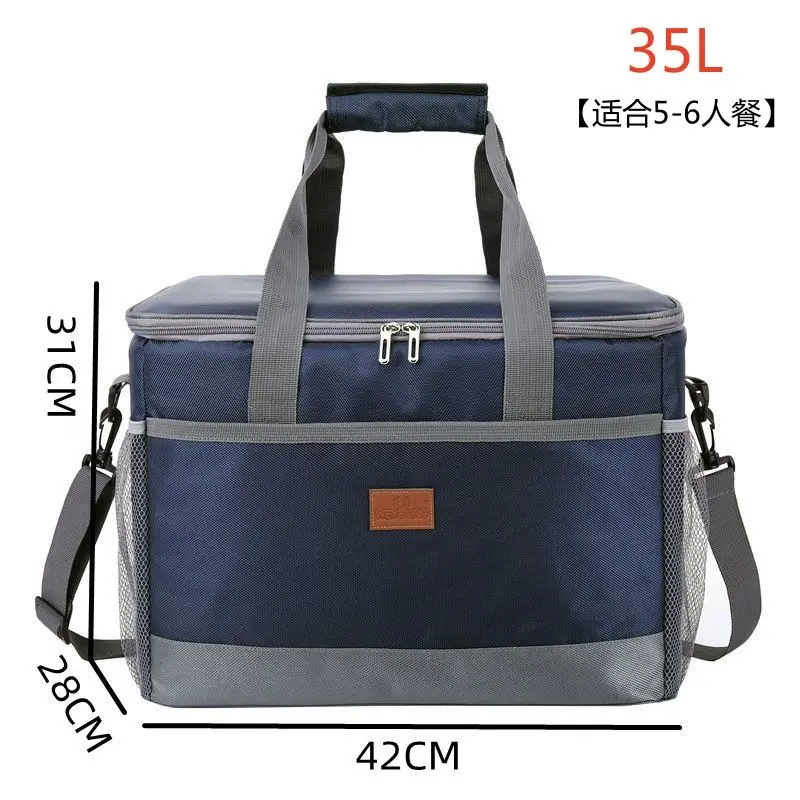 

2025 Thickened Insulated Bag Fresh Storage Bag Large Capacity Waterproof Picnic Box Outdoor Storage Bento Bag