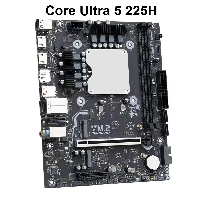 ERYING M-ATX Ultra9 Ultra7 Ultra5 PC Motherboard CPU Combo 185H