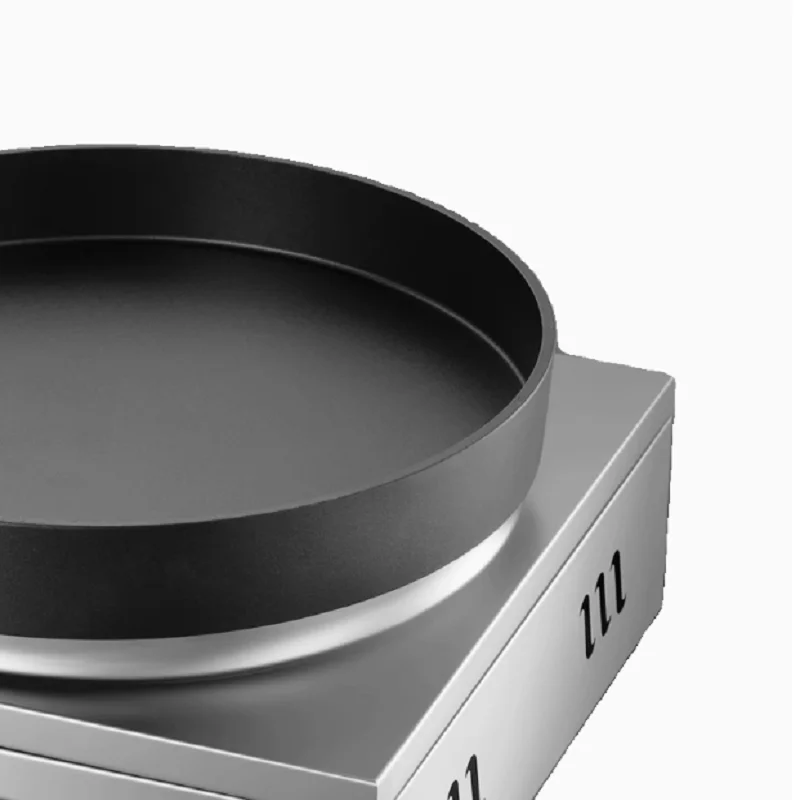 مقلاة دوارة أوتوماتيكية بالكامل للكعك المقلية الخام والمياه التجارية مقلاة متعددة الوظائف للكعك