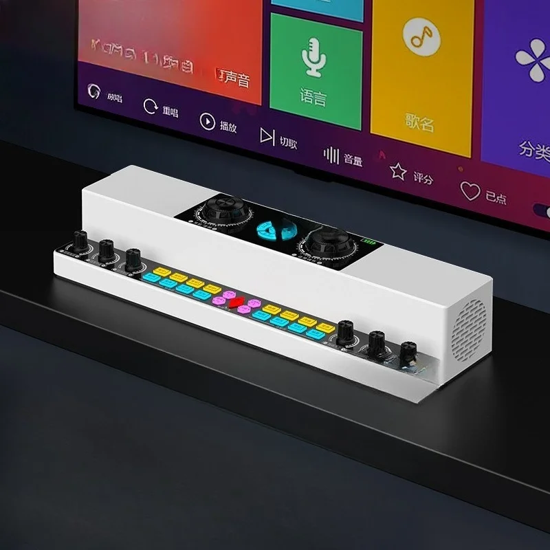 Live singing sound card stereo all-in-one machine wireless bluetooth