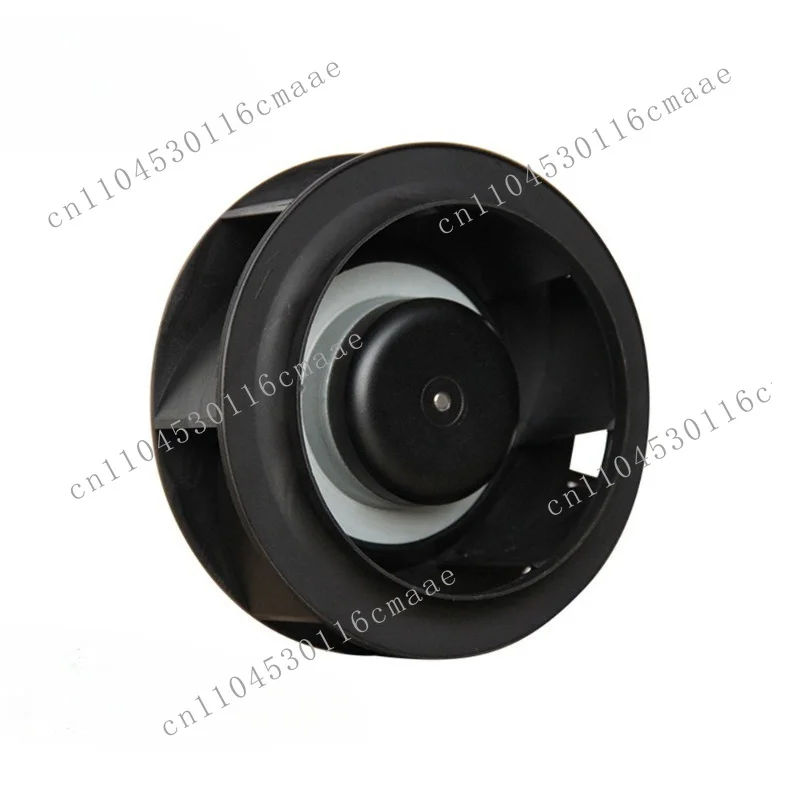 Flat step motor DC DC external rotor motor 190mm plastic IP44 rear centrifugal fan