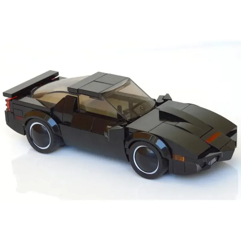 MOC TV Technical Car Knight Rider KITT Pontiac-Firebird Creative Speed Champions Vehicles DIY Model Building Blocks Kid Toys