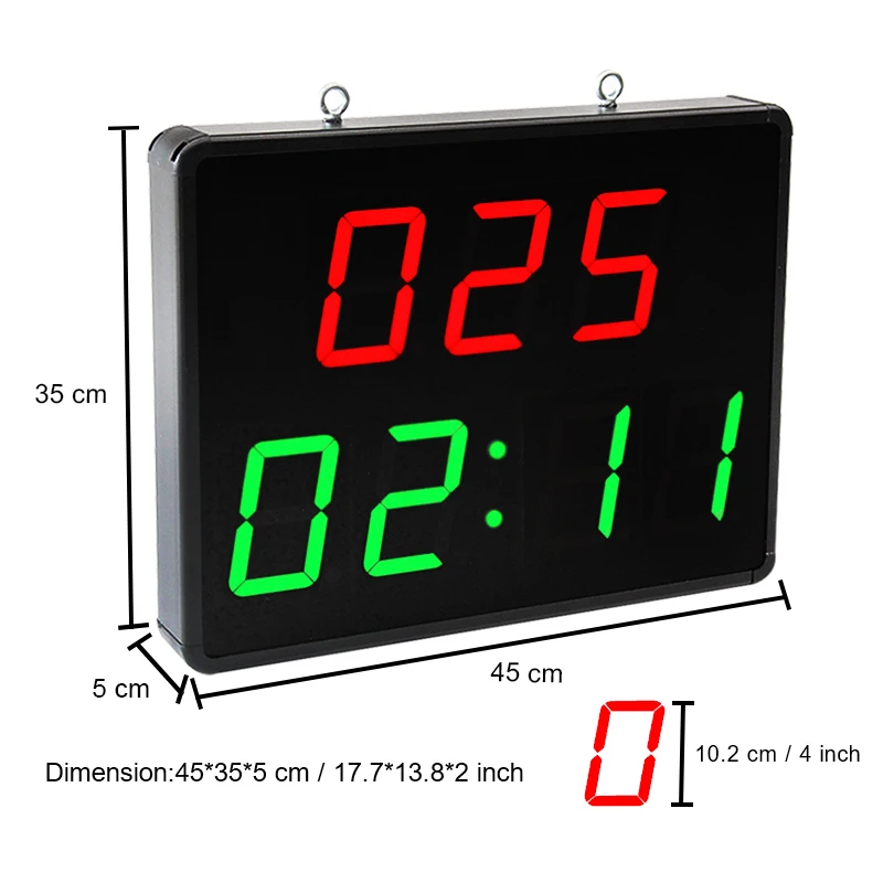 hit productBasketball Arcade Timer  High Precision Automatic Scoring Digital LED Rep Ball Counter Sensor Kit Red/Green