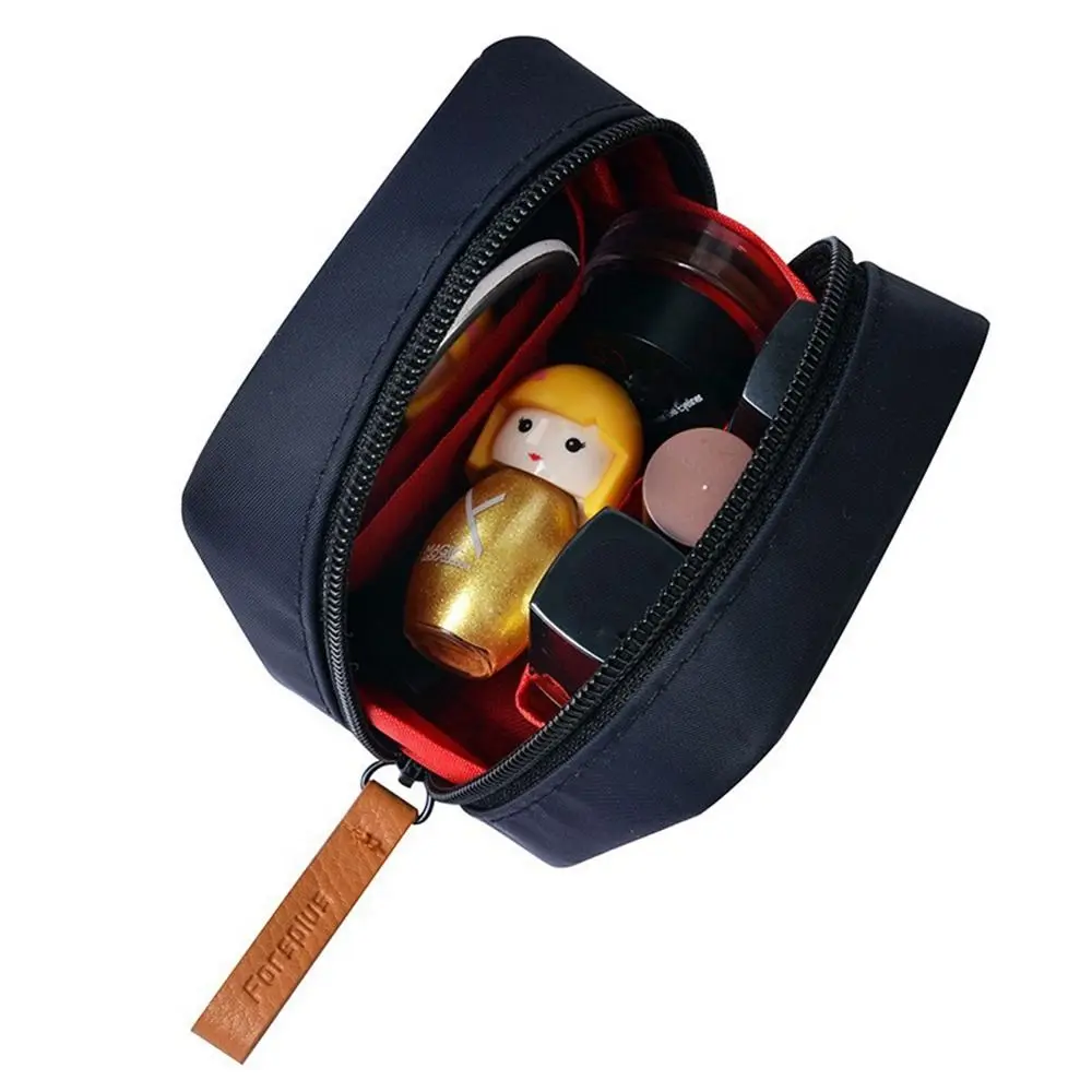 

Wash Pouch Travel Organizer Square Bag Lipstick Bag Cosmetic Cases Nylon Cosmetic Bag Storage Toiletry Bag Makeup Bags