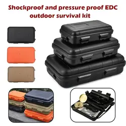 1Pcs S/M/L Size Outdoor Plastic Waterproof Sealed Survival Box Container Camping Outdoor Travel Storage Box