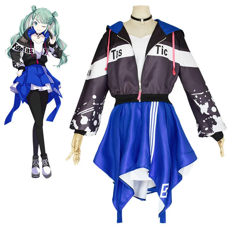 Cosplay costumes World Program Color Stage Feature Miku COS Goji Plan