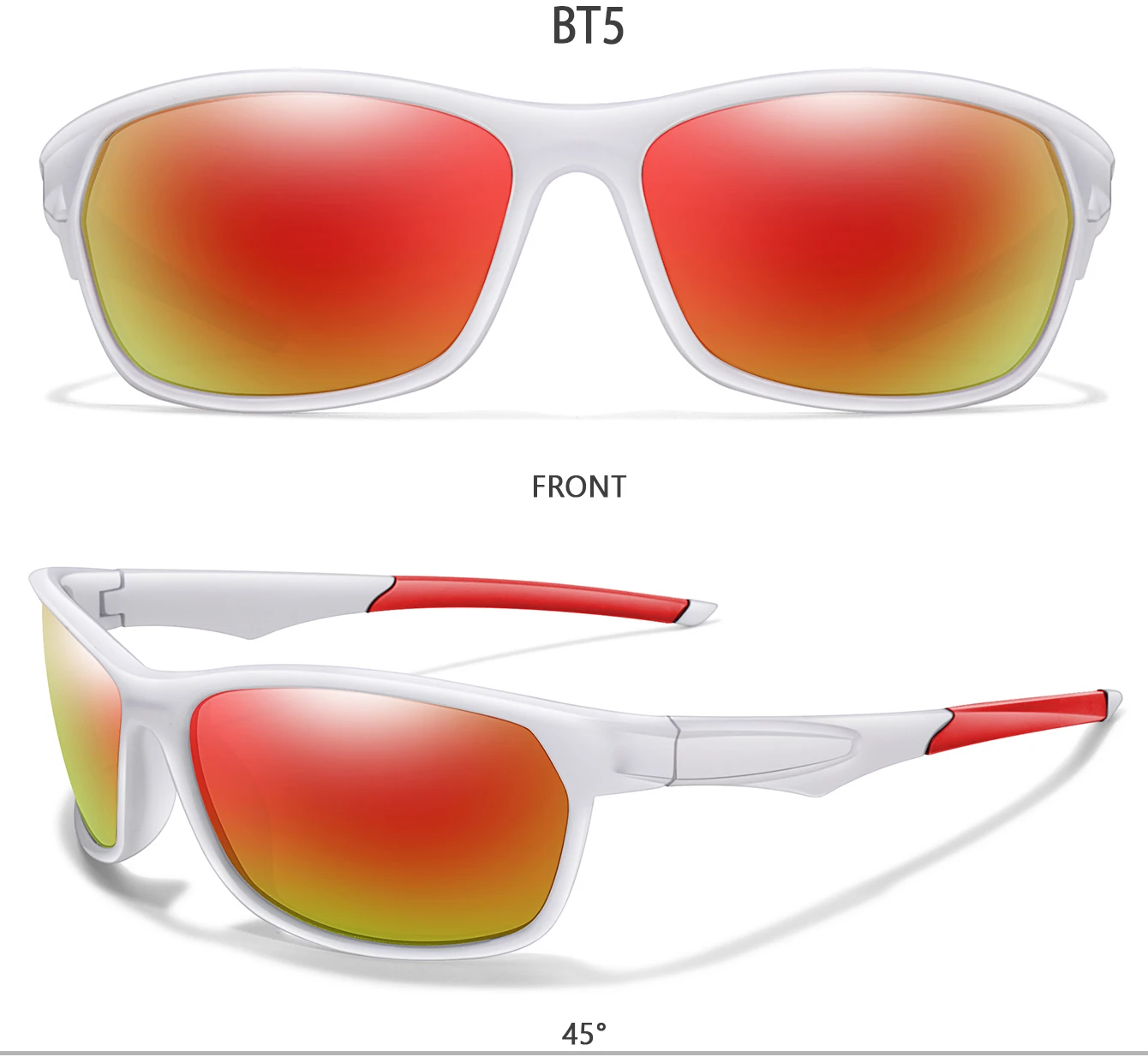 KAROS Marken-Polarisierte Sonnenbrille für Herren, Anglerbrille, Klassische Fahrbrille – Detail 8