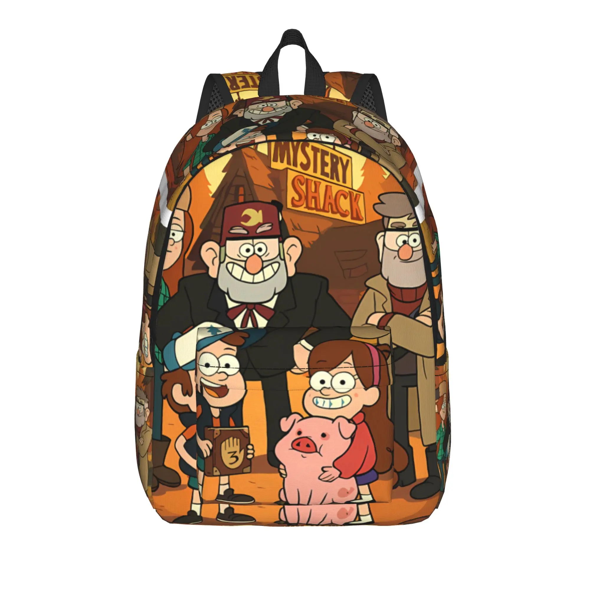 Backpack Gravitys Anime Falls Male Polyester Travel Backpacks Soft Funny School Bags Rucksack
