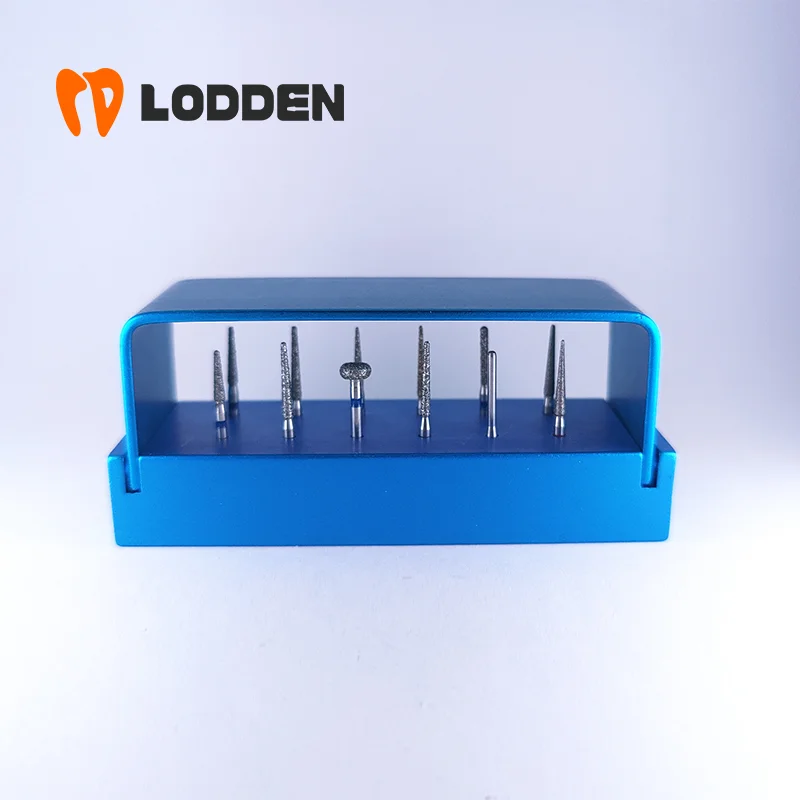 

Dental Polishers Kit Crown &Bridge Preparation for Anterior/Posterior Diamond Burs Dentistry Grinding Tools 12pcs/box