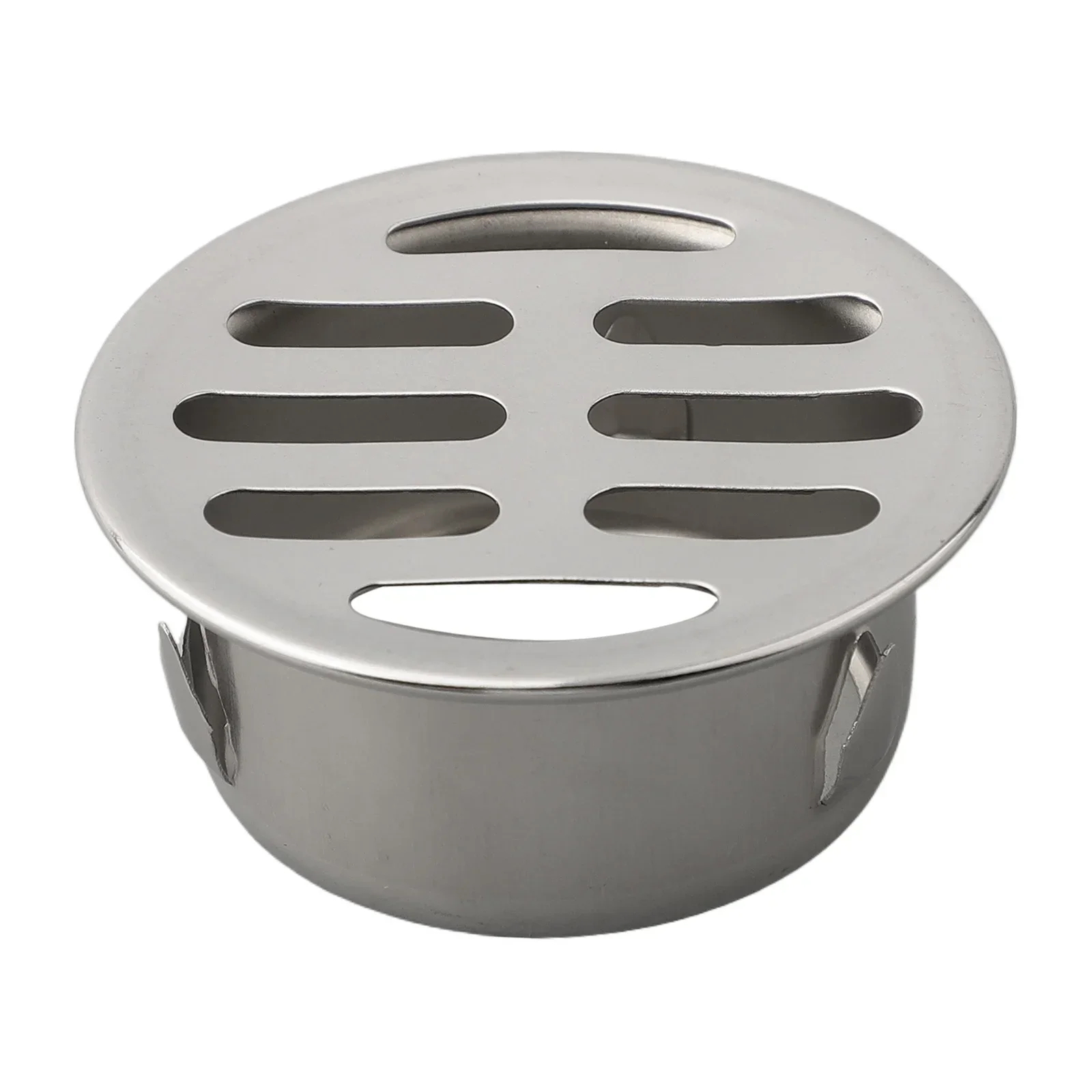 Easy Installation Stainless Steel Floor Drain Prevents Clogging Outdoor and Balcony Use Silver Color 50mm 200mm