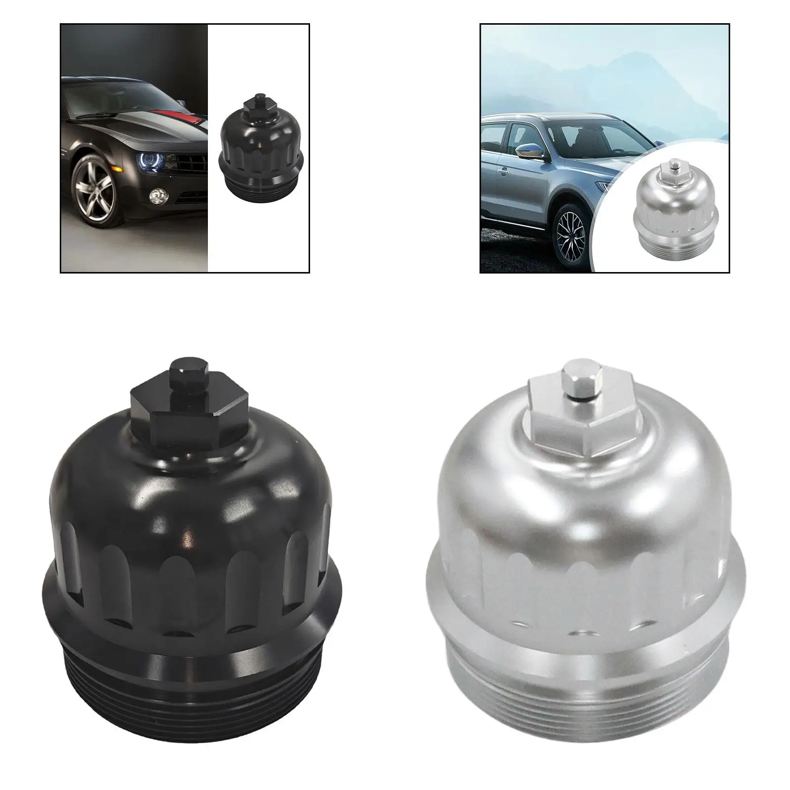 

134001 Fuel Filter Housing Cap Accessories Compatible for GM Supplies High Performance Simple Installation Spare Parts