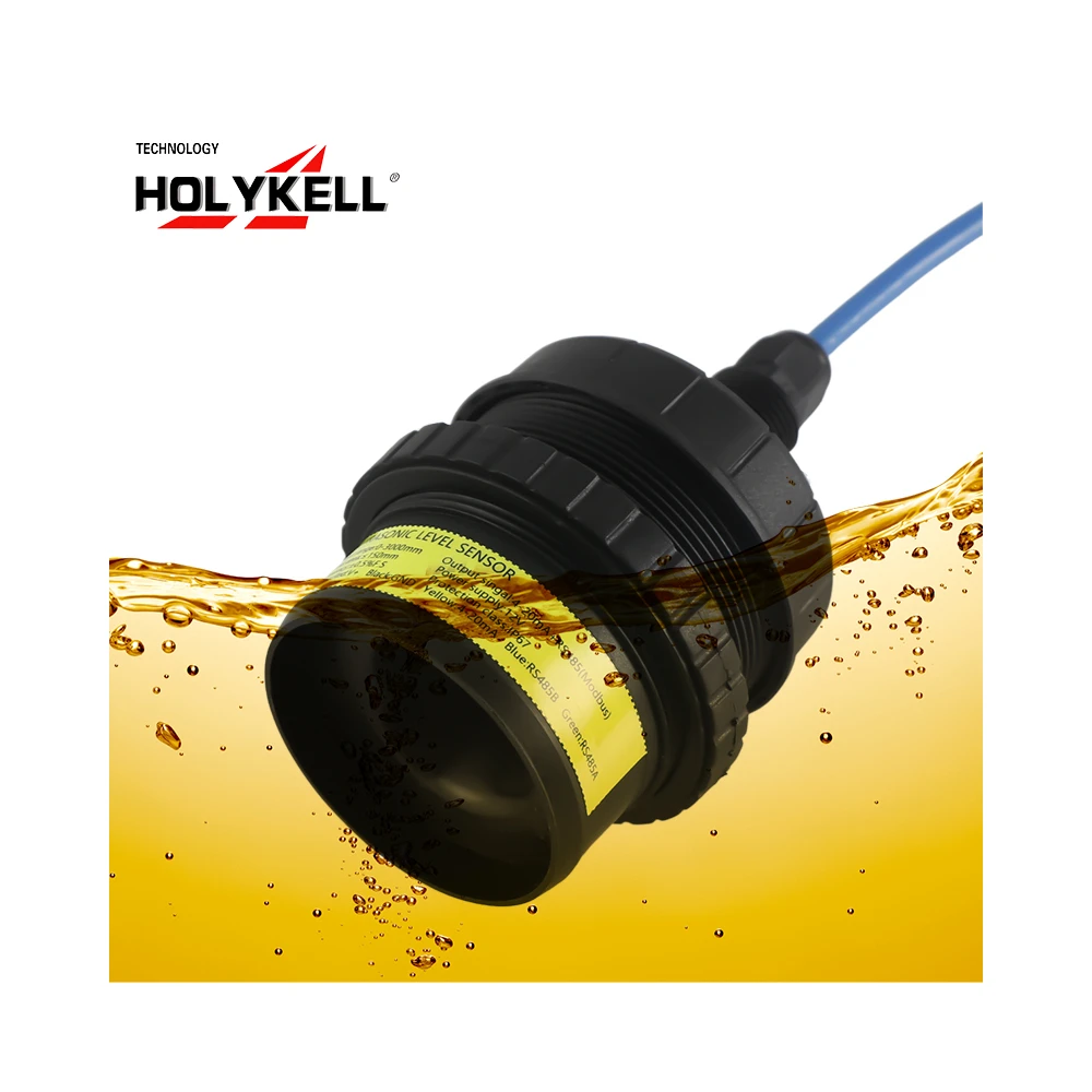 

Holykell Low Cost Ultrasonic Fuel Oil Level Sensor Rs485