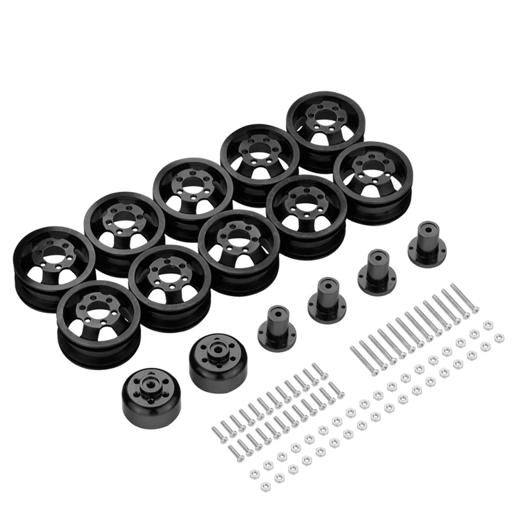 

Aluminum Alloy Shock-proof Metal Wheel Rims For 1/16 WPL C14 C24 B14 B24 B16 B36 RC Car Part RC Car Accessories