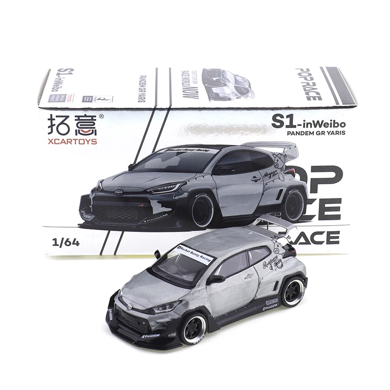 XCarToys 1/64 POP RACE Toyota‌ Supra A90 Pandem Alloy Die-casting