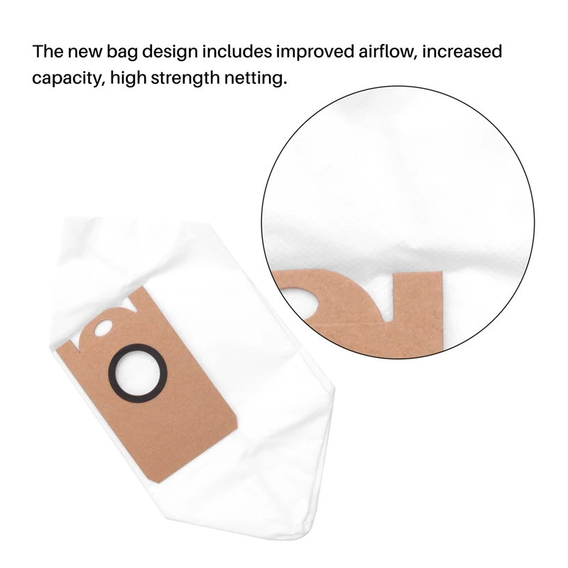 AGLH 6 uds bolsa de polvo para aspiradora Kyvol Cybovac S31, para Uoni V980 Plus Q6, para M7 Pro M7 Max accesorios para aspiradoras