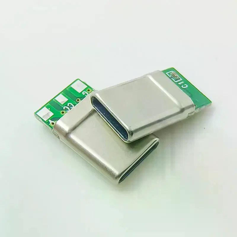 Multifunctional 2Sets 3Pin Type C Laptop Connector Male Model 3 Solder Joint CC Pin CTOC5 for Custom Charging Dock Solutions