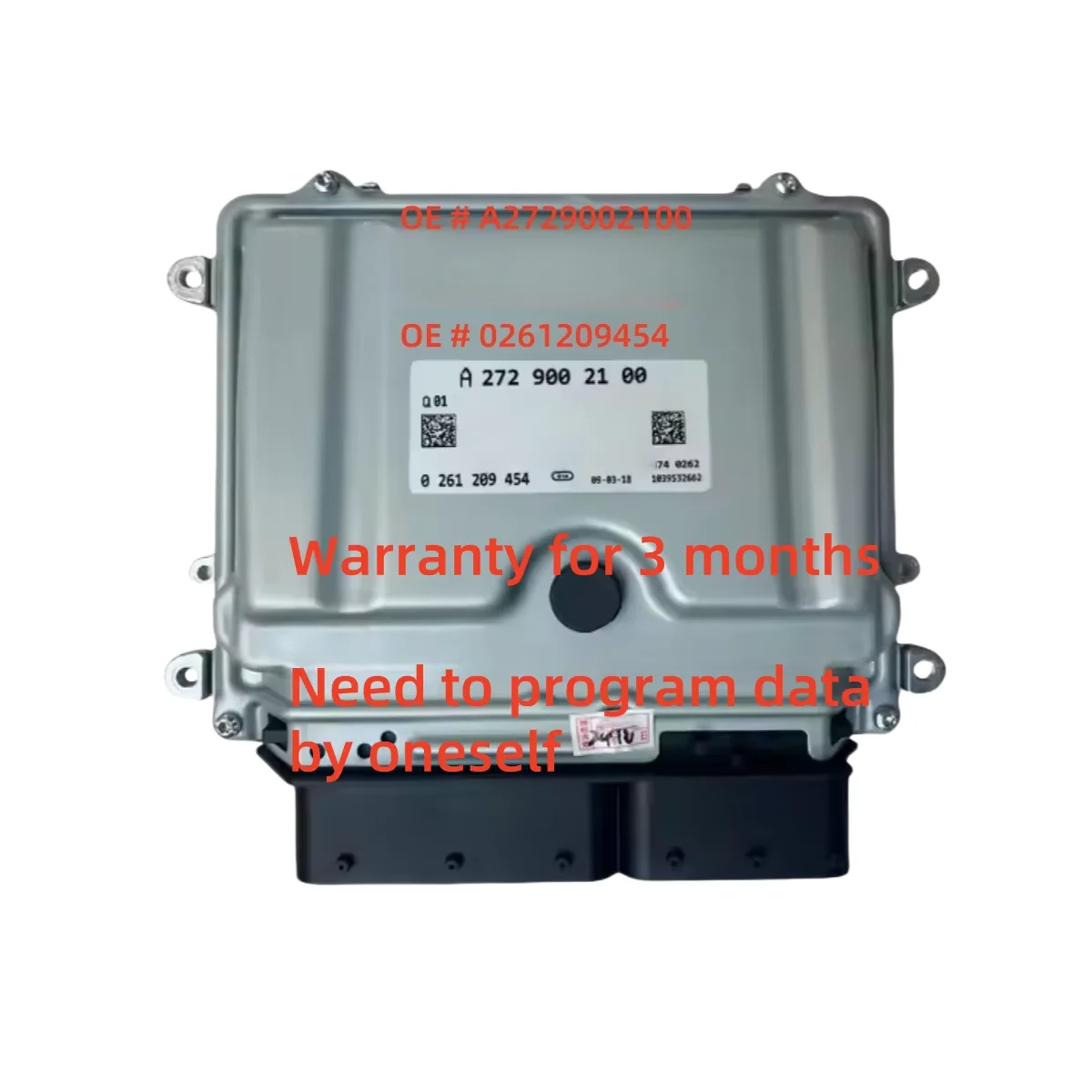 

High quality A2729002100 0261209454 Engine Control Units Module ECU ECM For Mercedes-Benz