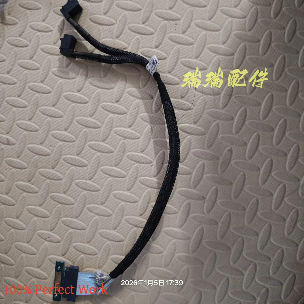 FOR Dell PowerEdge R730 PERC Dual Mini-SAS HD Cable 0FNYNV,100% Perfect Work,Freeing shipping
