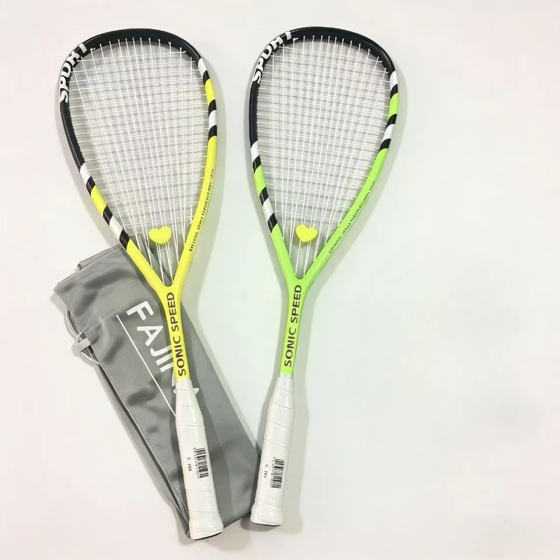 Ultralight Squash Rackets Beginners Practice Squash Rackets Durable Portable Carbon Training Racket Professional Sport Equipment