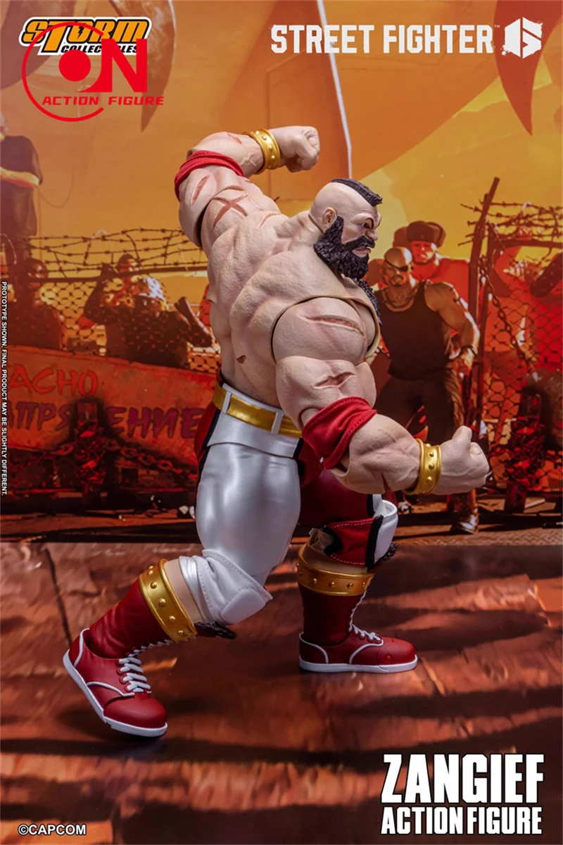 【2025 Q2】Storm Toys CPSF29 ZANGIEF 4 Head Sculpts Action Figure Male Soldier Full Set Collectible Model Toy