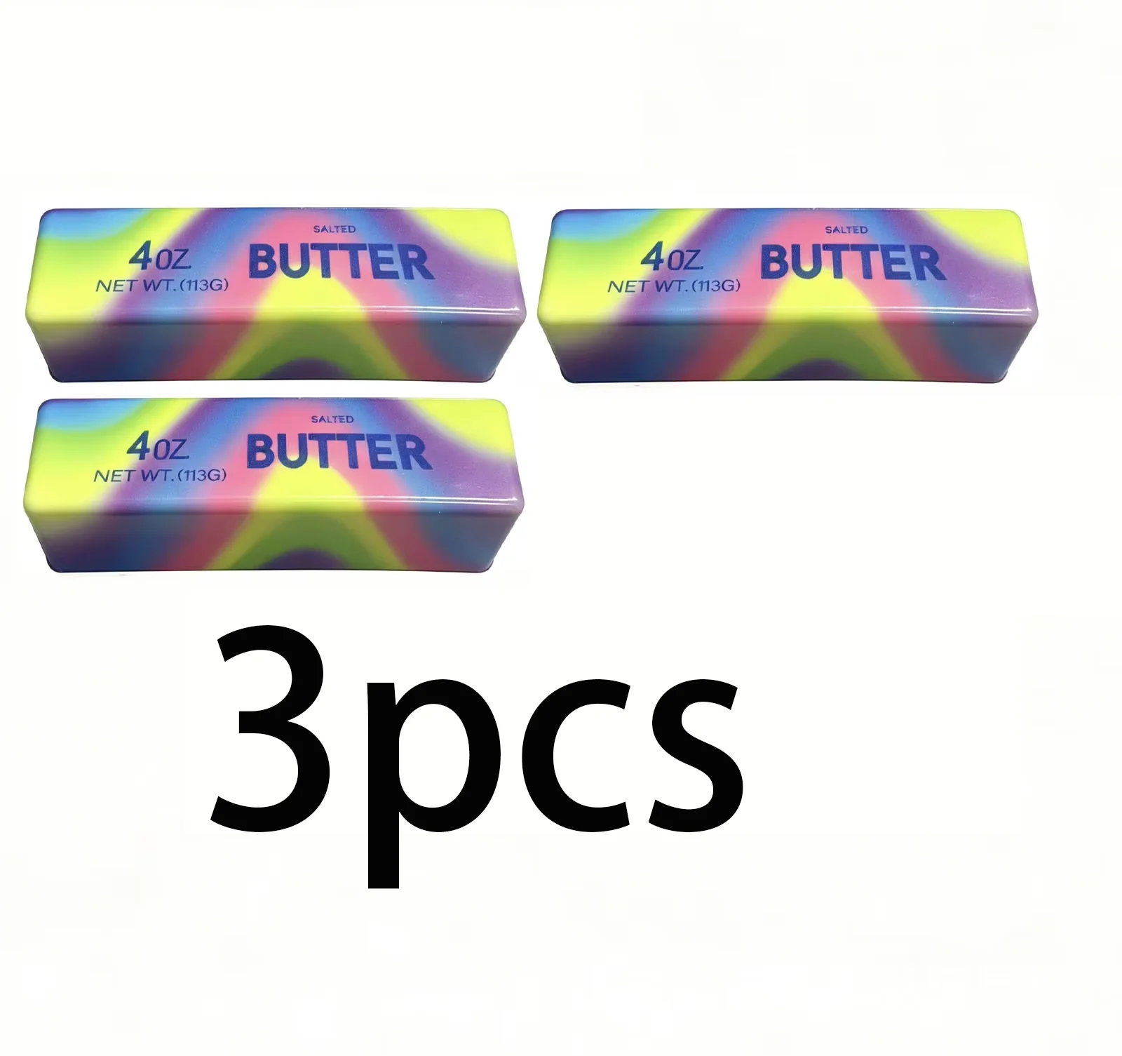 1/2/3/5 stuks zachte en knijpbare botersticks, handgeknijpt fidget toy voor volwassenen, cadeaus om angst en stress te verlichten voor volwassenen.