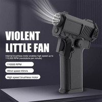 Mini Turbo Jet Fan 110000 RPM Brushless Motor Powerful Airflow Violent Air Blower USB Rechargeable Dust Cleaning Tools