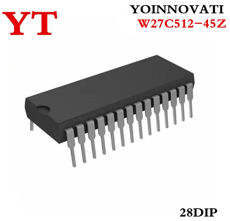 5PCS 25PCS W27C512-45Z W27C512 28DIP